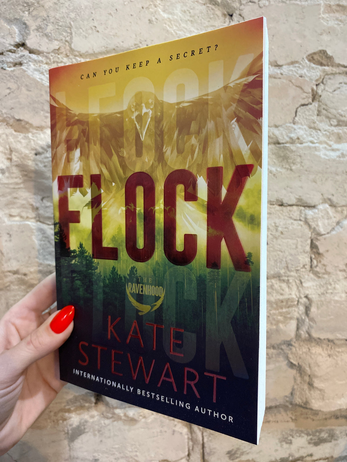 Flock by Kate Stewart (The Ravenhood: Book 1)