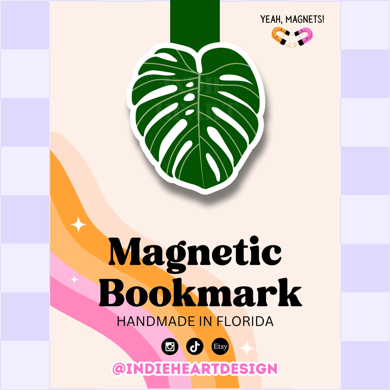Leaf Magnetic Bookmark