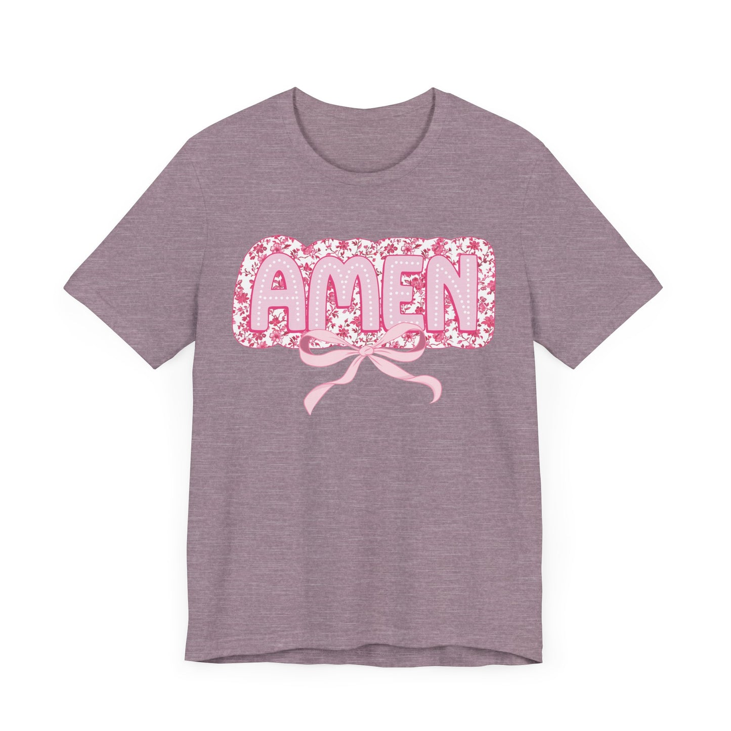 Amen Pink Bow T Shirt