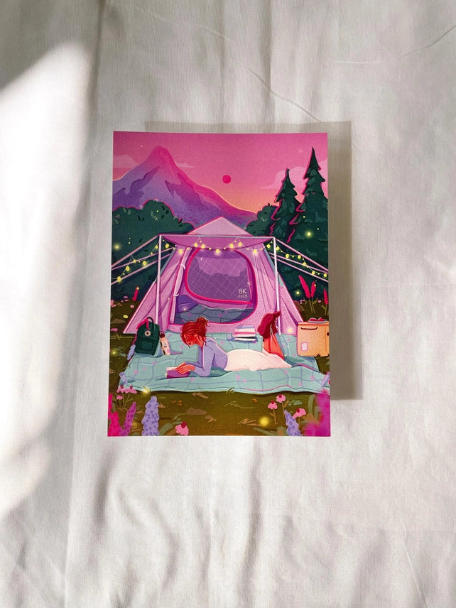 Wild and Reading Print 5x7