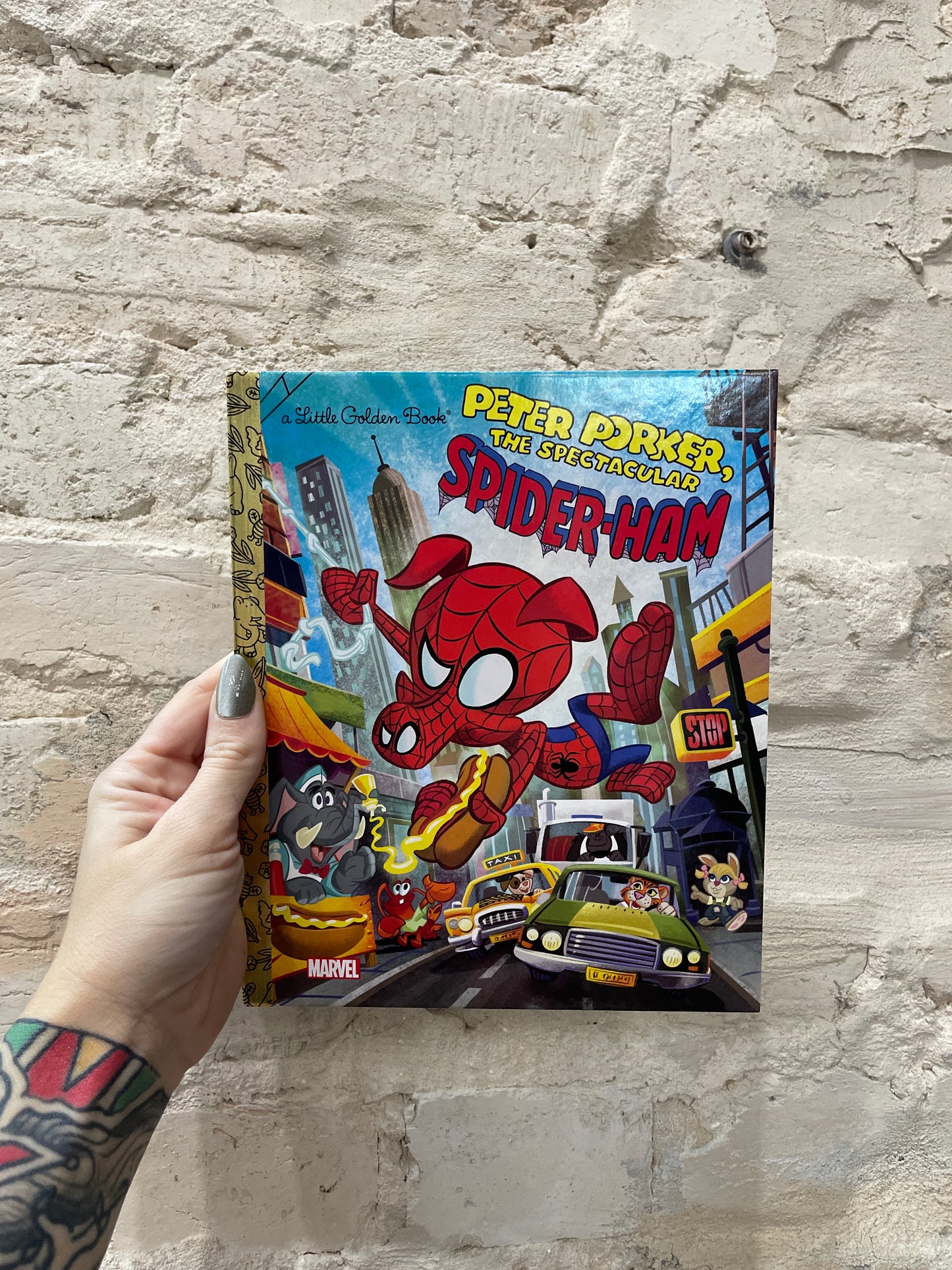 Peter Parker, the spectacular spider ham