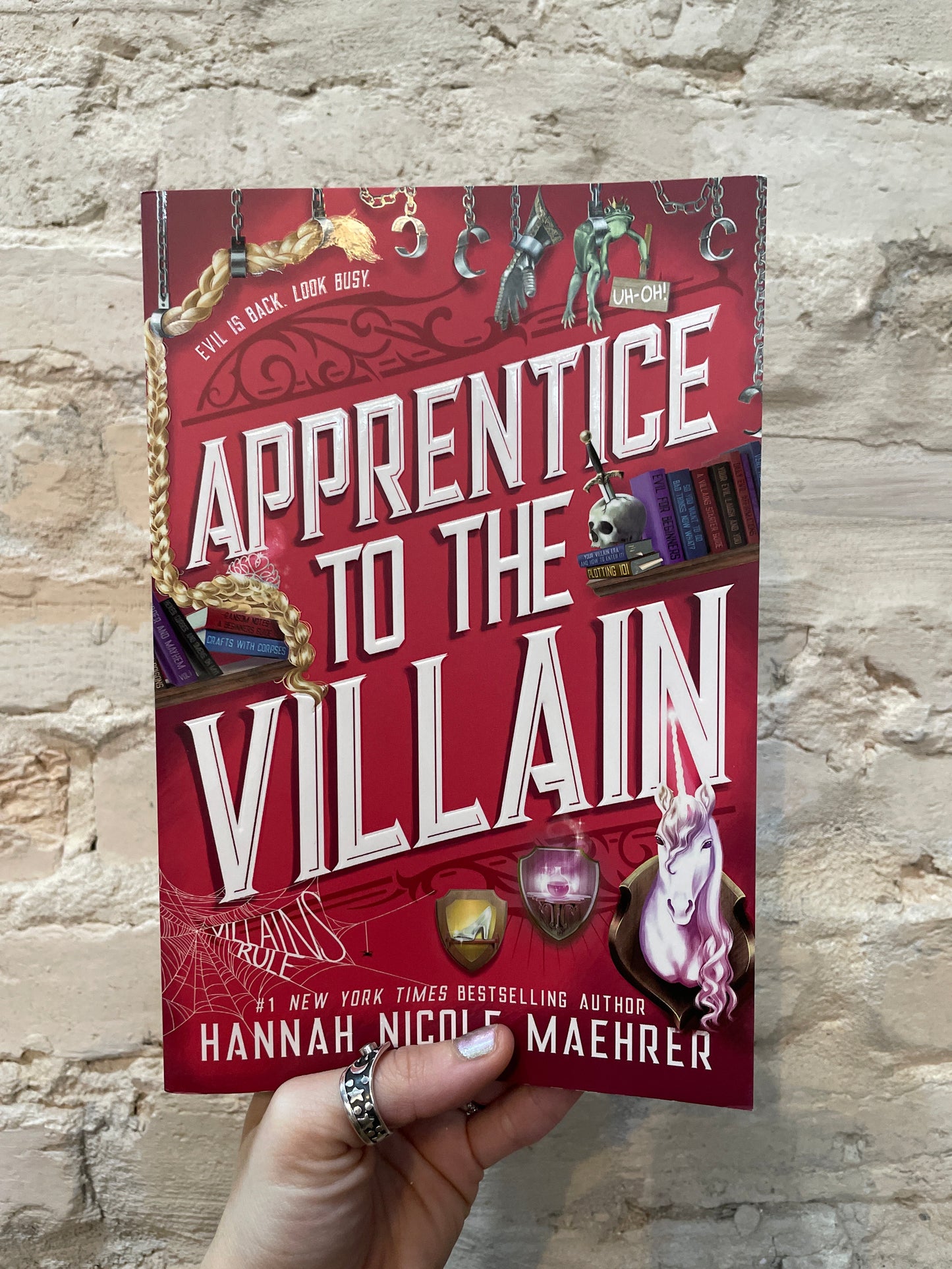 Apprentice to the Villain by Hannah Nicole Maehrer (Book 2)