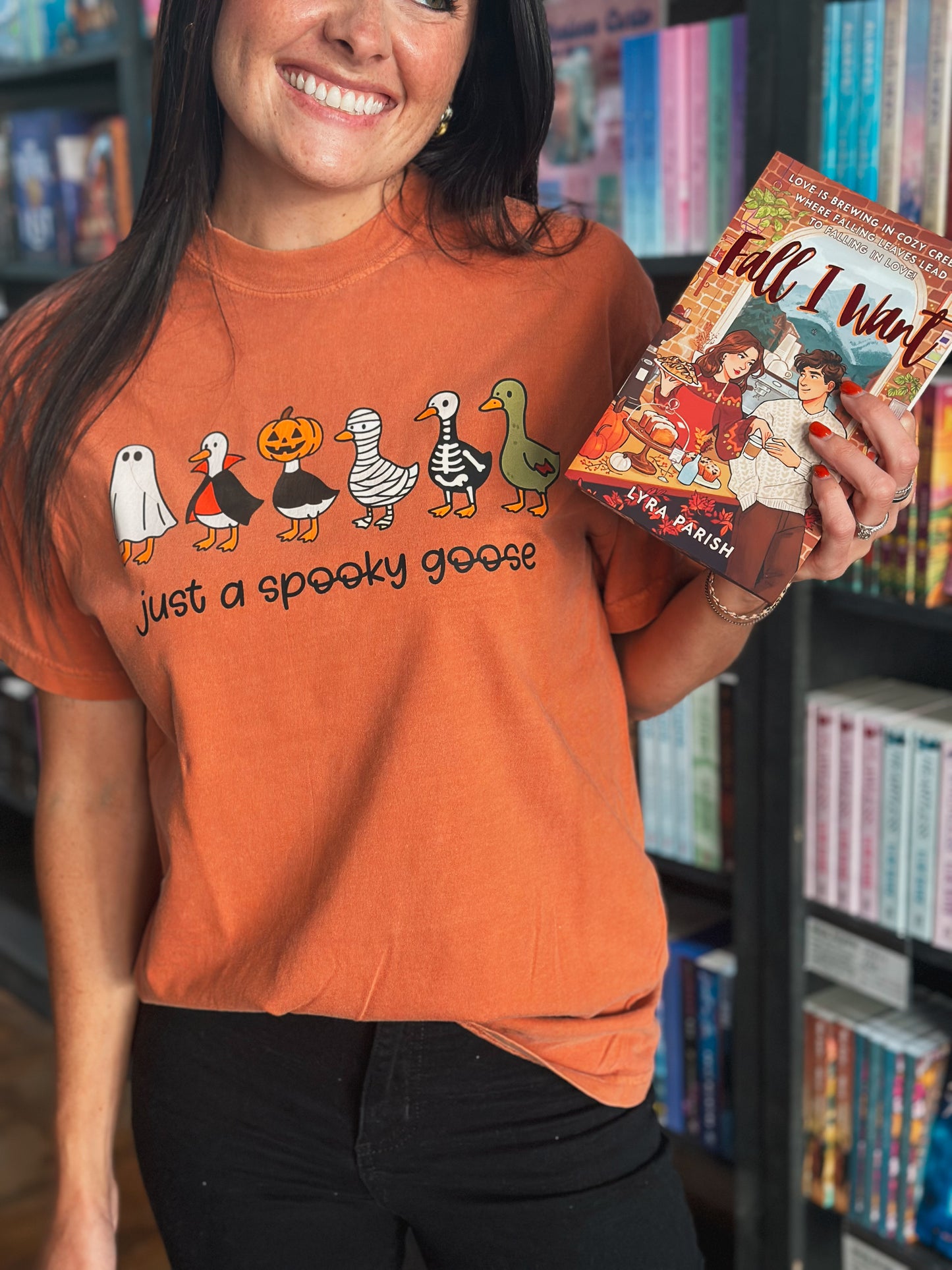 Just a Spooky Goose T Shirt