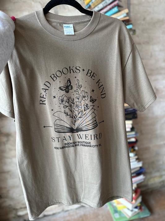 Read Books, Stay Weird T Shirt