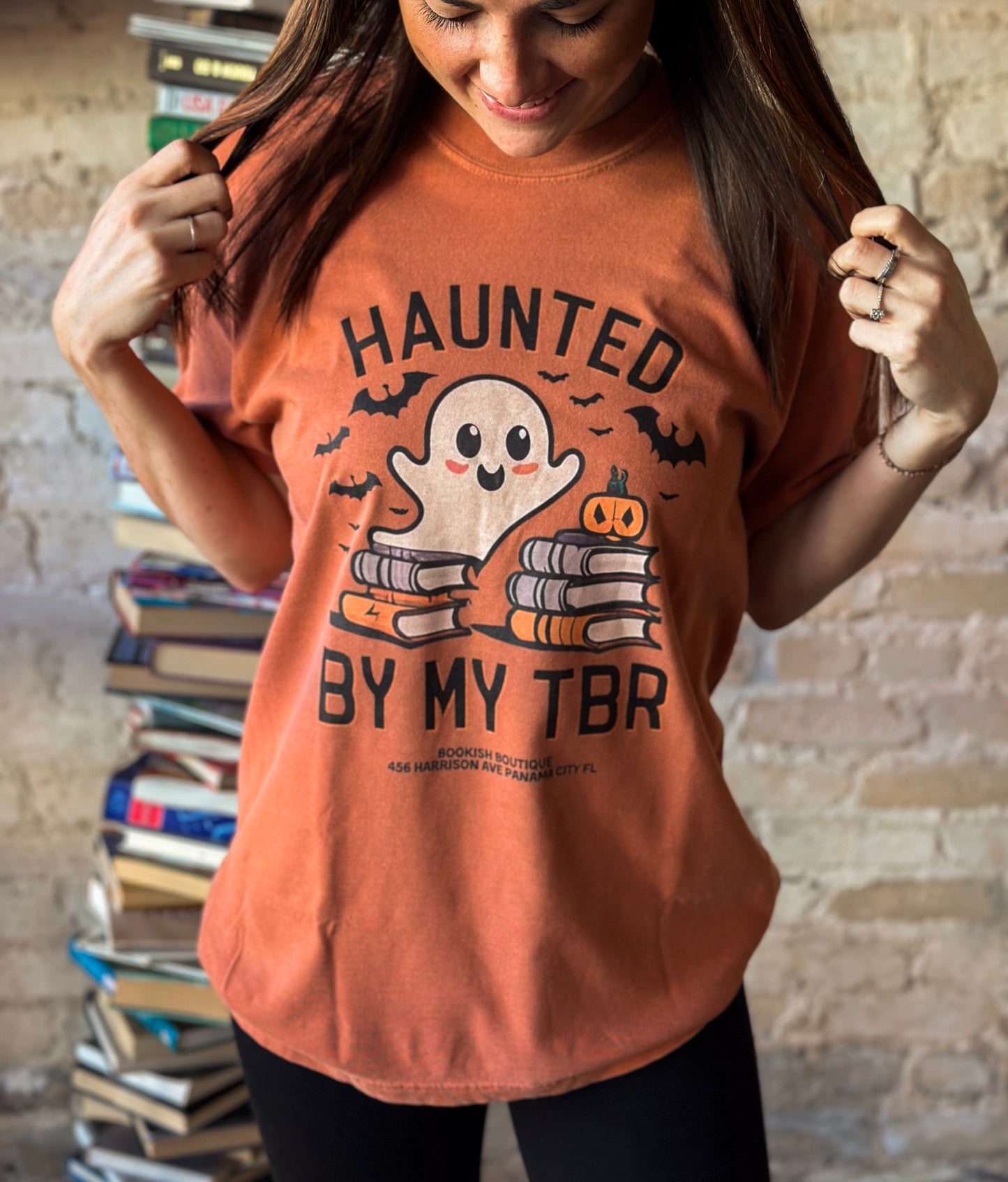 Haunted by my TBR T Shirt