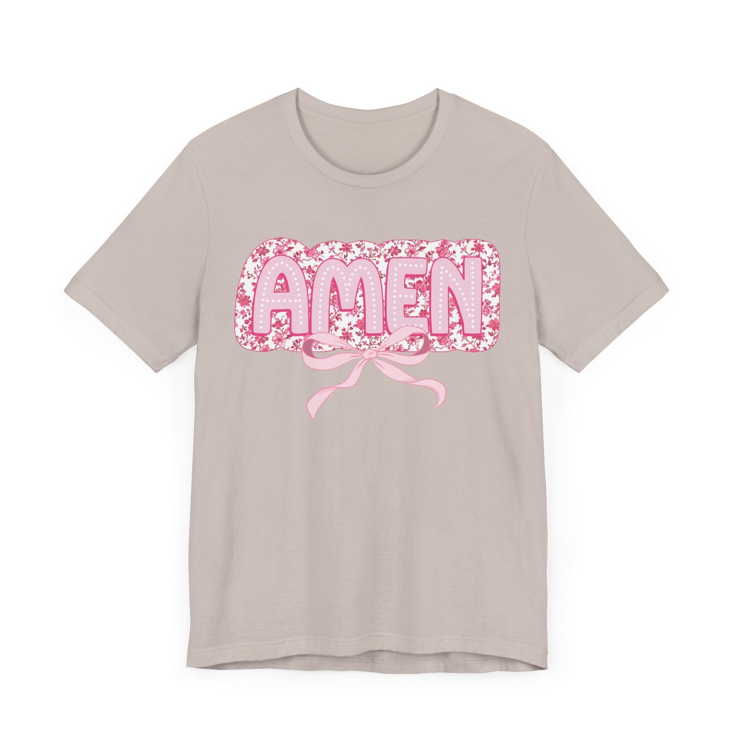 Amen Pink Bow T Shirt