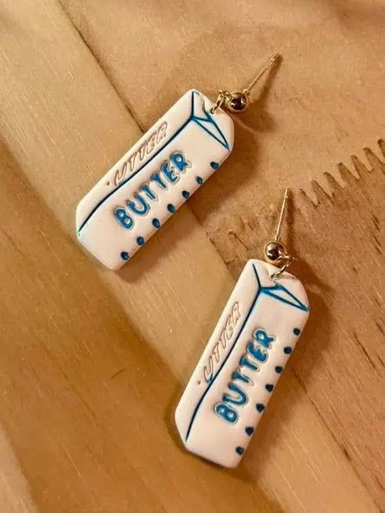 Butter Sticks | Polymer Clay Earrings