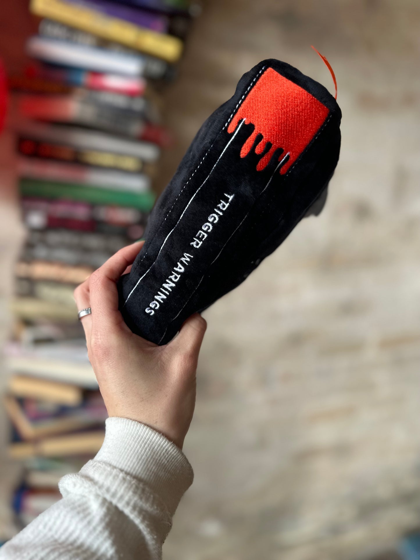 Plush Book Thrillers Dark Soft Toy