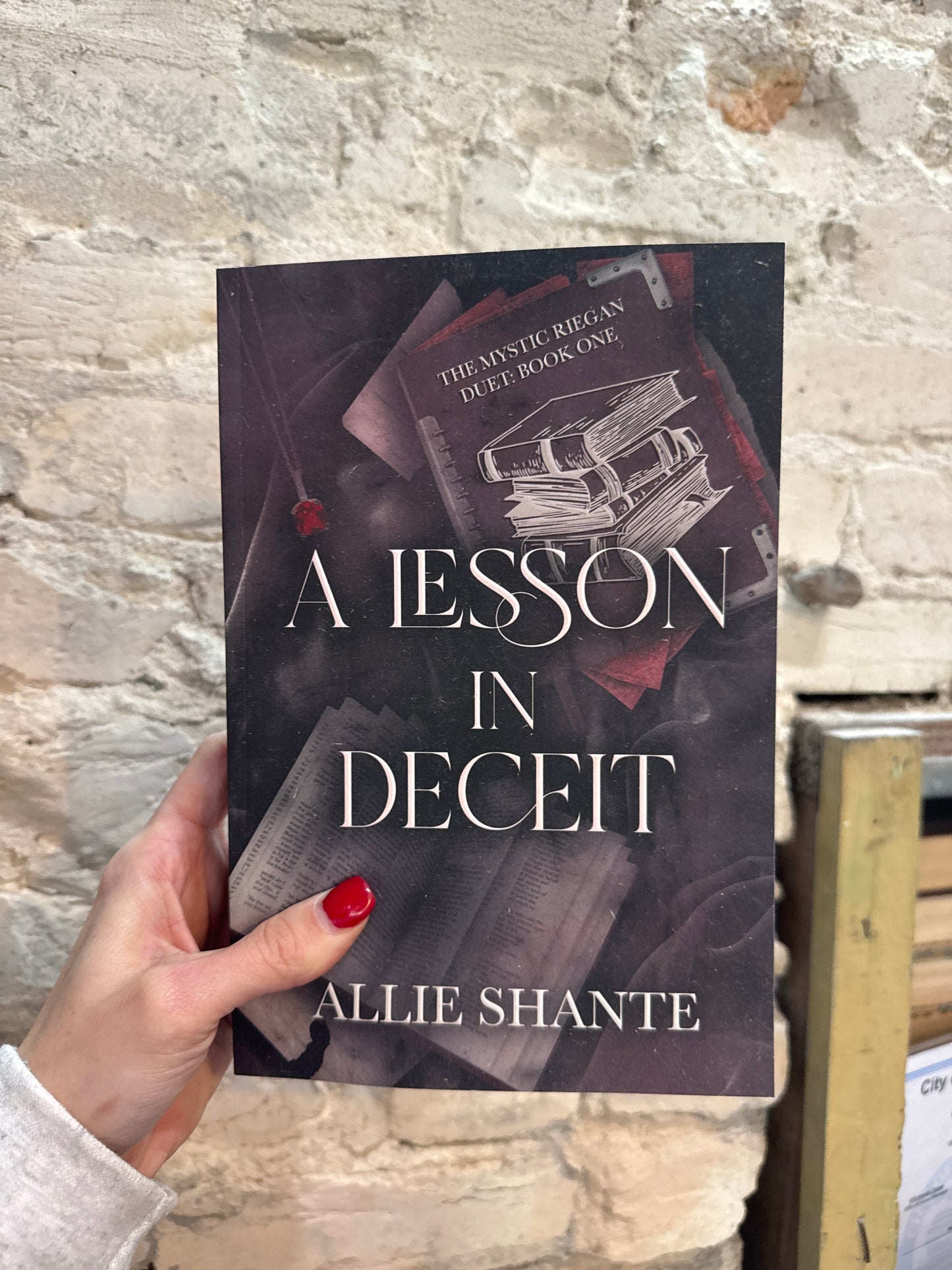 A Lesson in Deceit by Allie Shante *SIGNED*