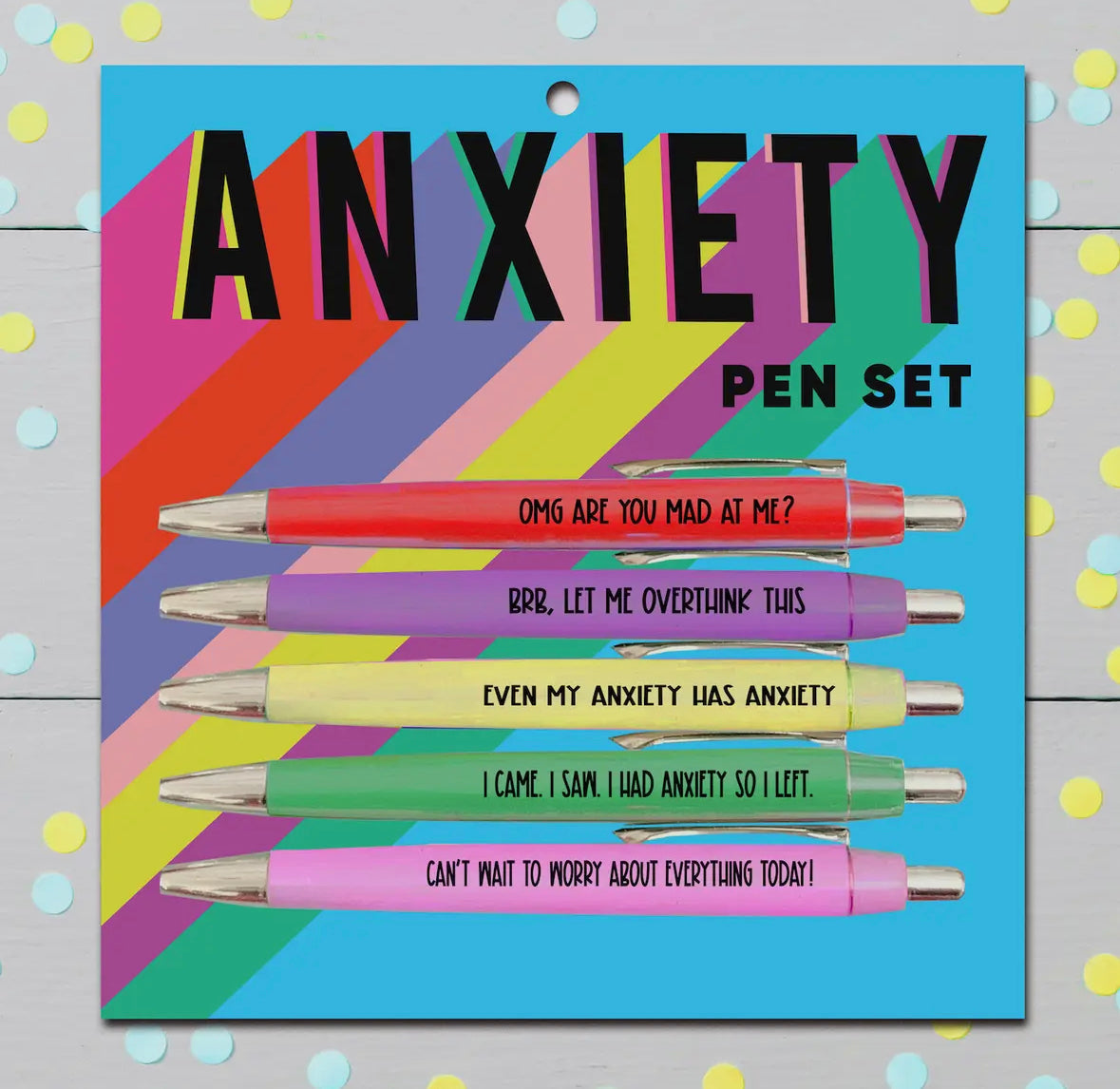 Anxiety Pen Set