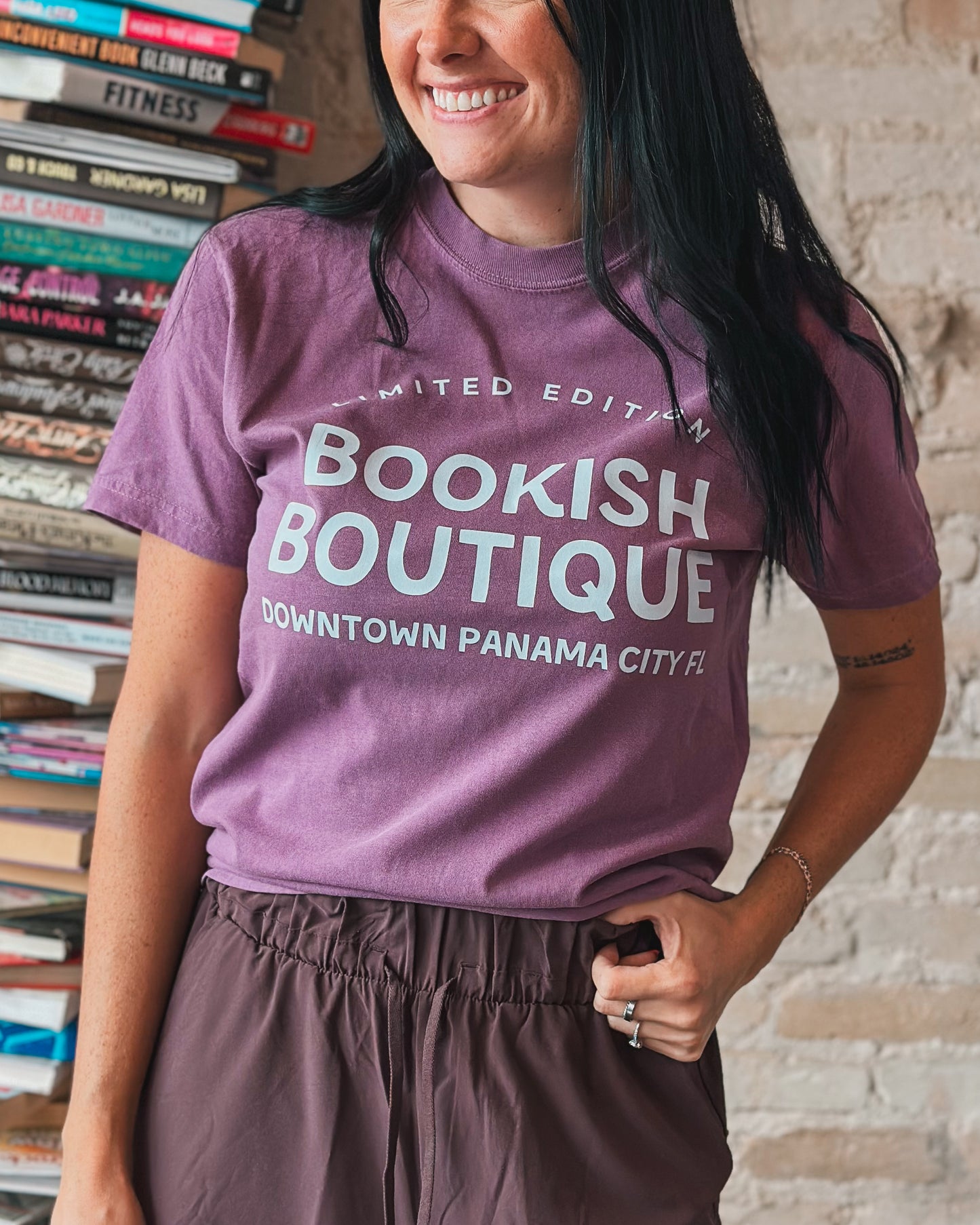 Limited Edition Bookish Boutique T Shirt Very Berry