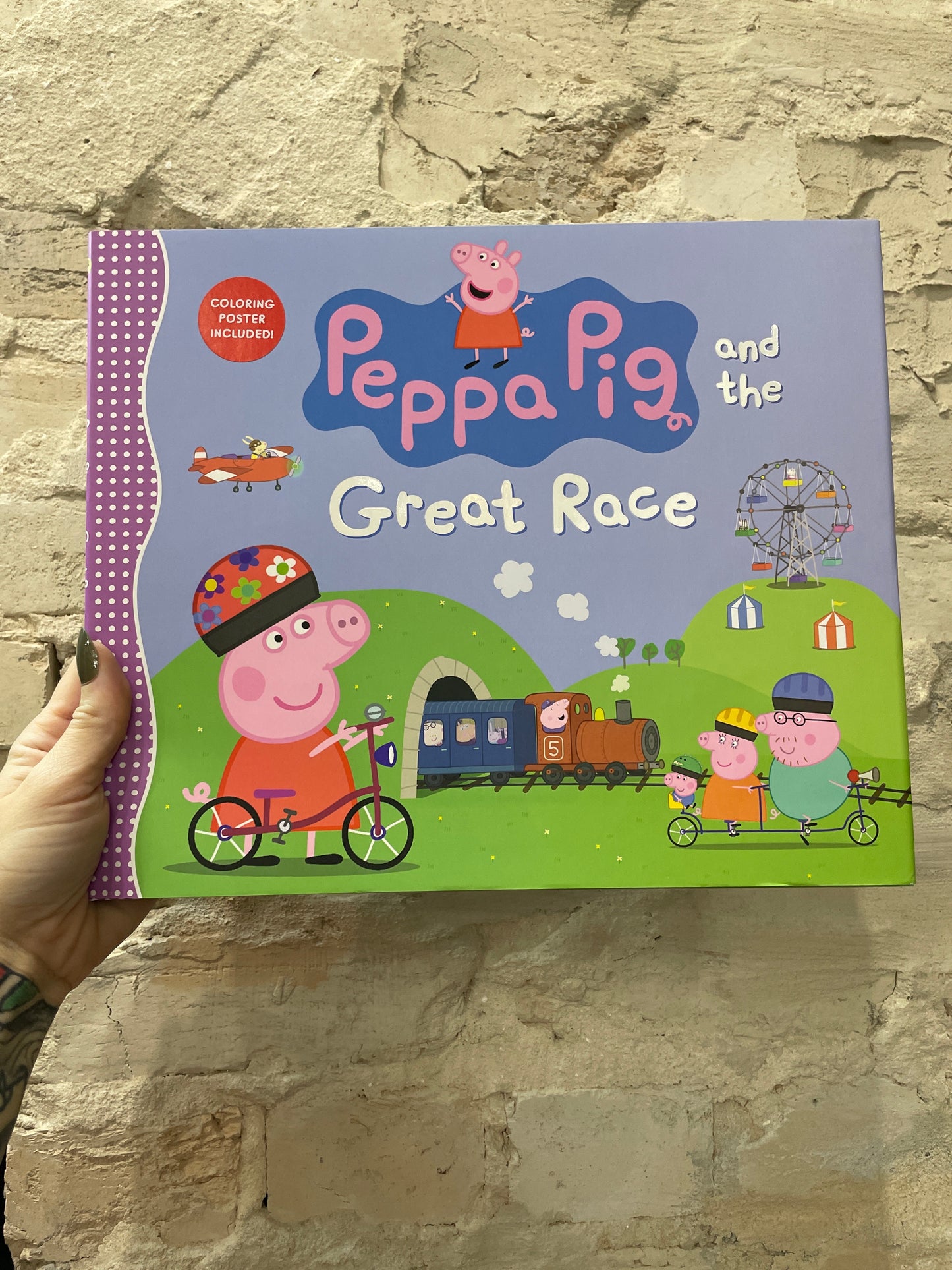 Peppa pig and the great race