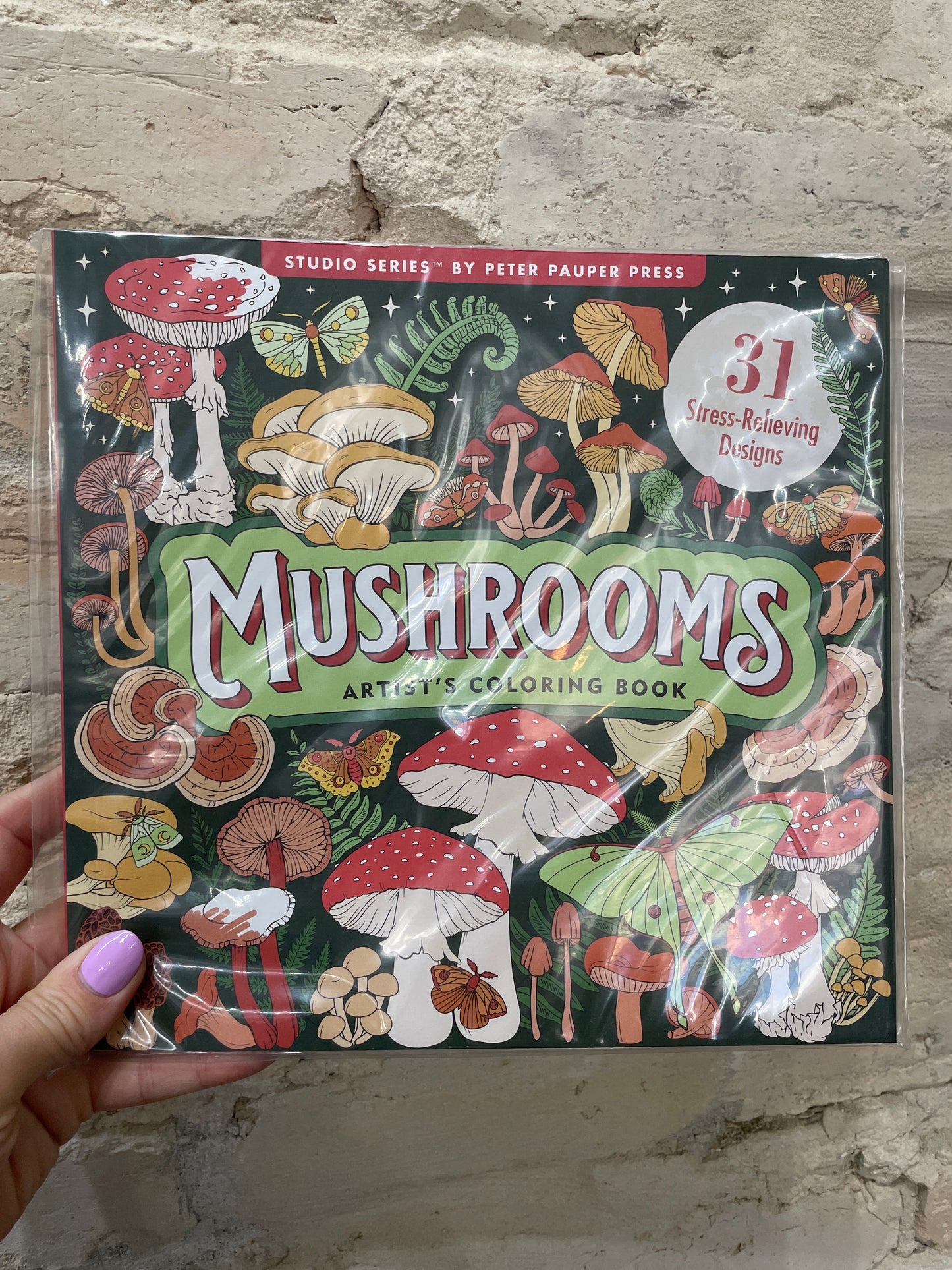 Color Book Mushrooms