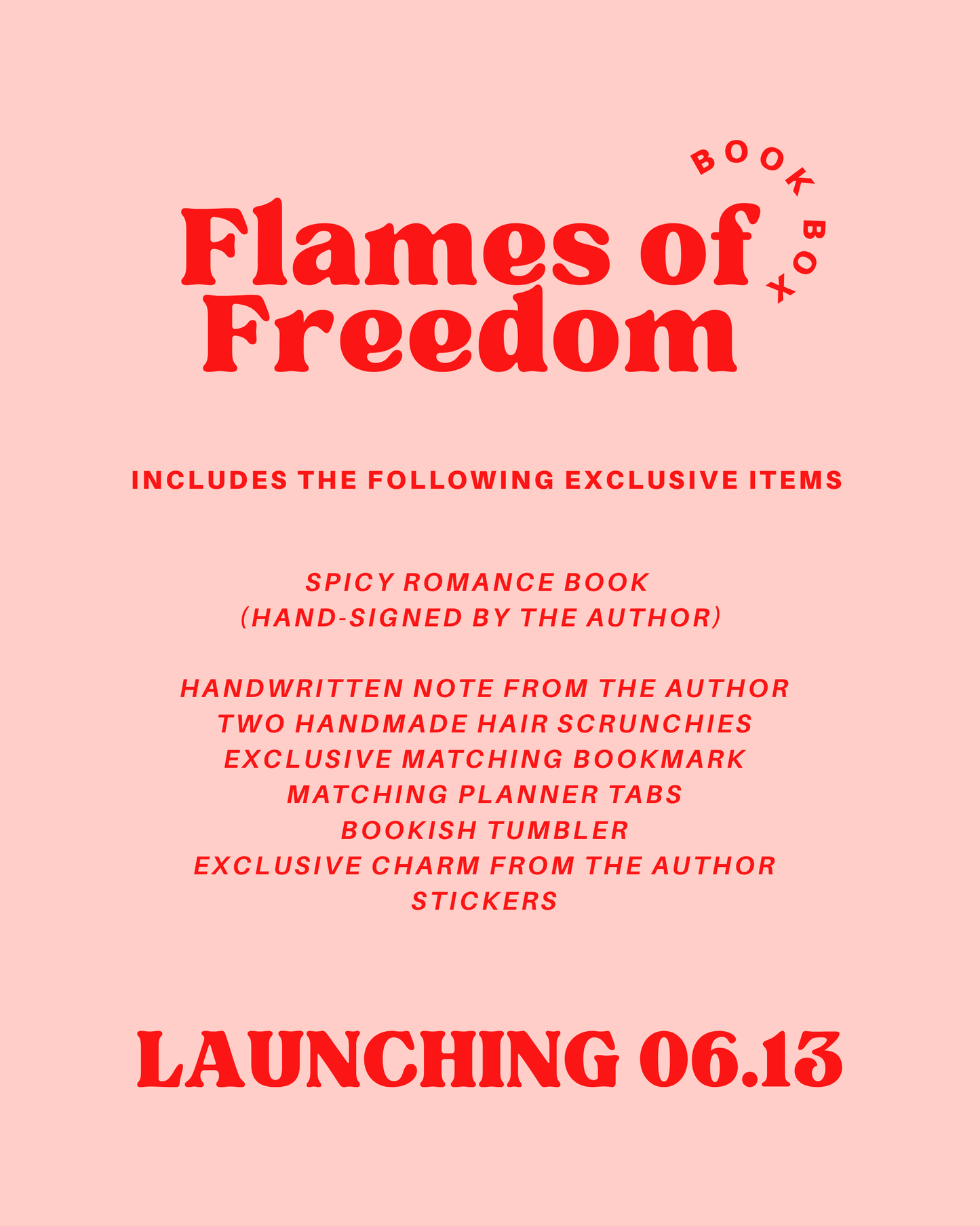 Flames of Freedom BOOK BOX