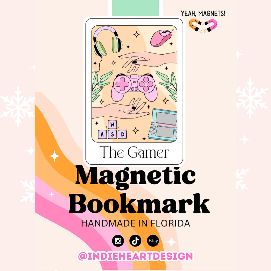 The Gamer Magnetic Bookmark