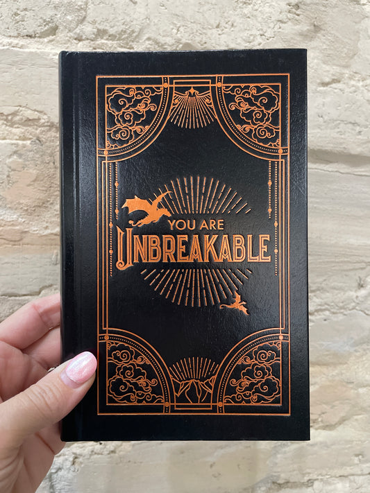 You Are Unbreakable Iron Flame Journal