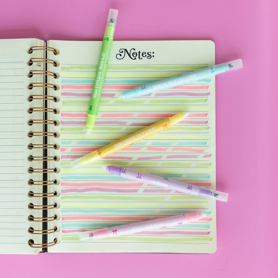 Book Club Erasable Highlighter Set