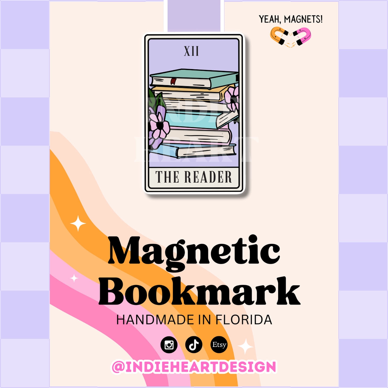 The Reader Tarot Magnetic Bookmark