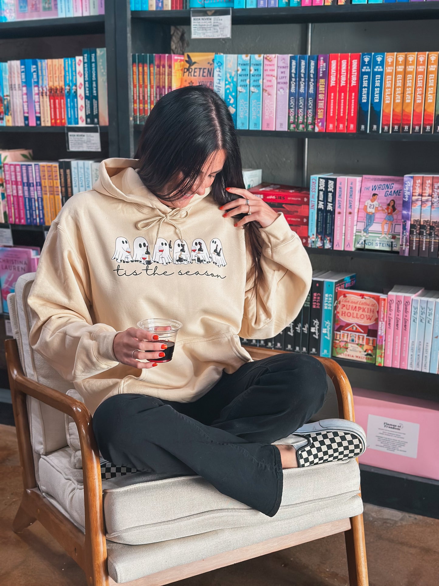 Tis The Season Ghost Hoodie
