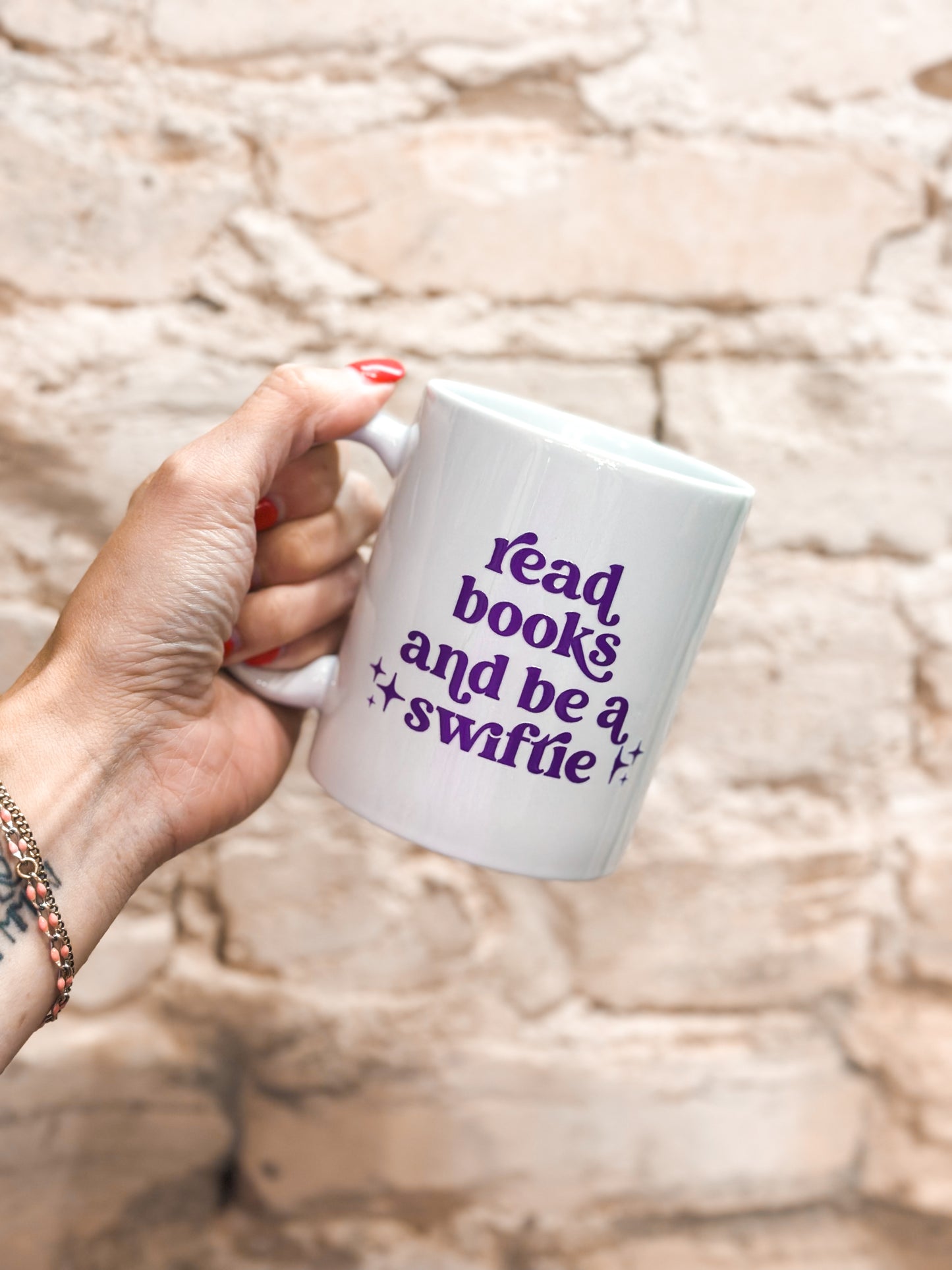 Read Books and be a swiftie coffee mug
