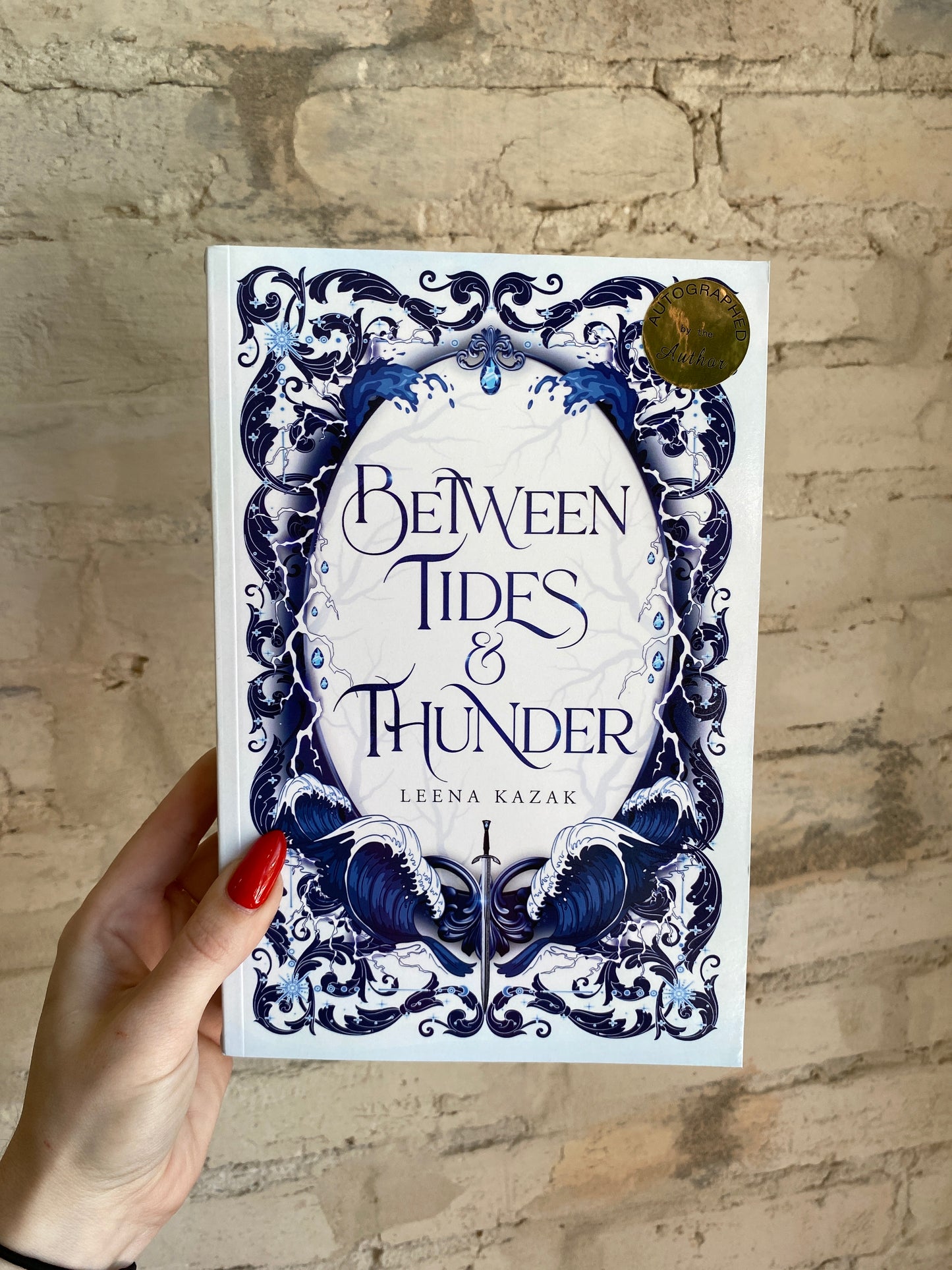 Between Tides & Thunder by Leena Kazak *SIGNED* With Swag Pack)