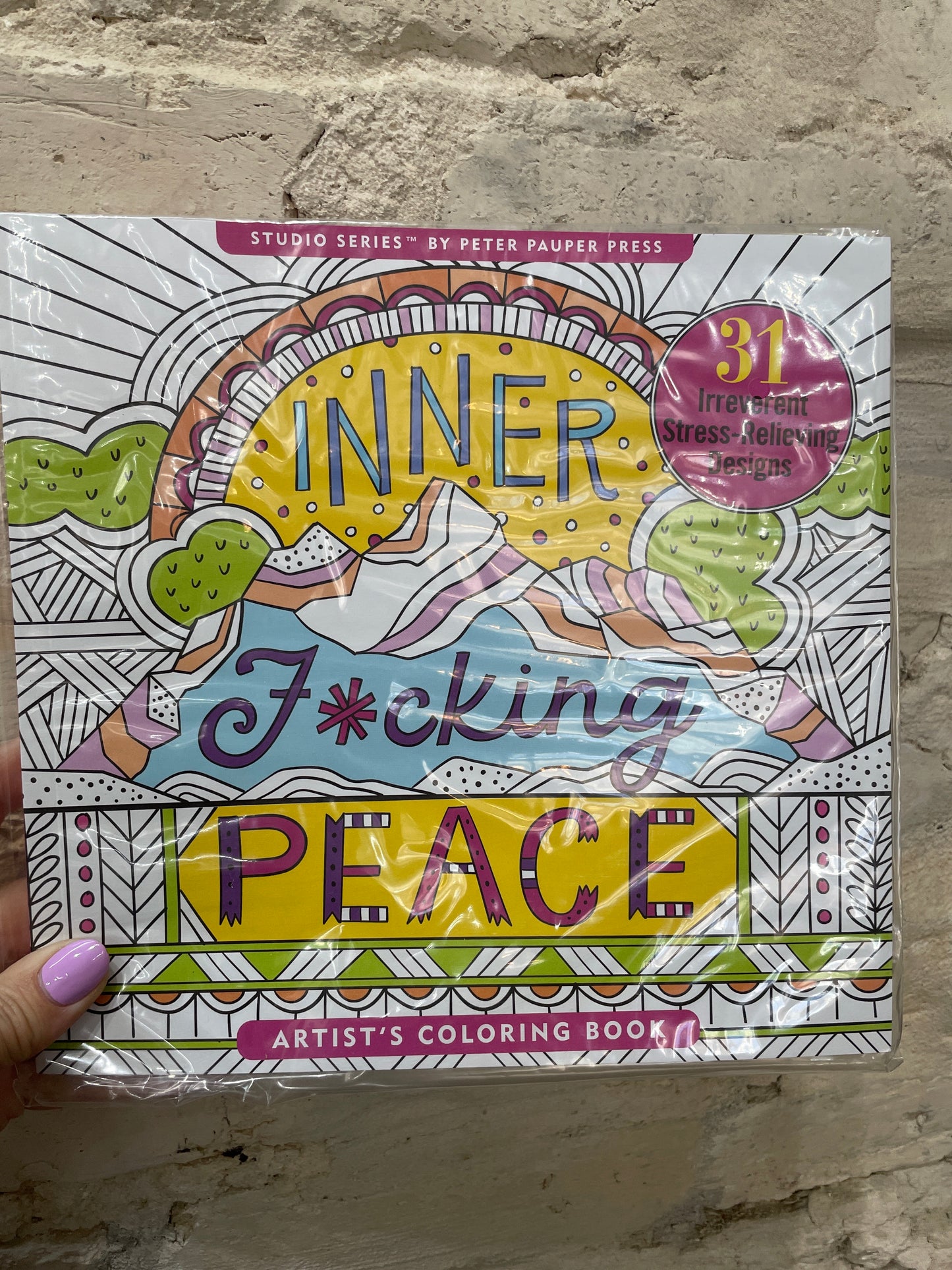 Inner F Peace Coloring Book