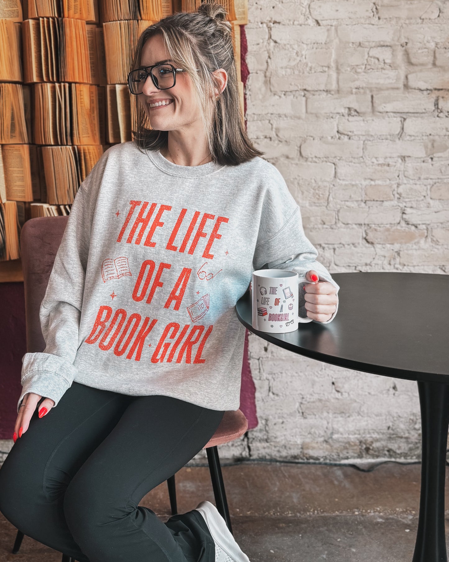 The Life of a Book Girl Sweatshirt