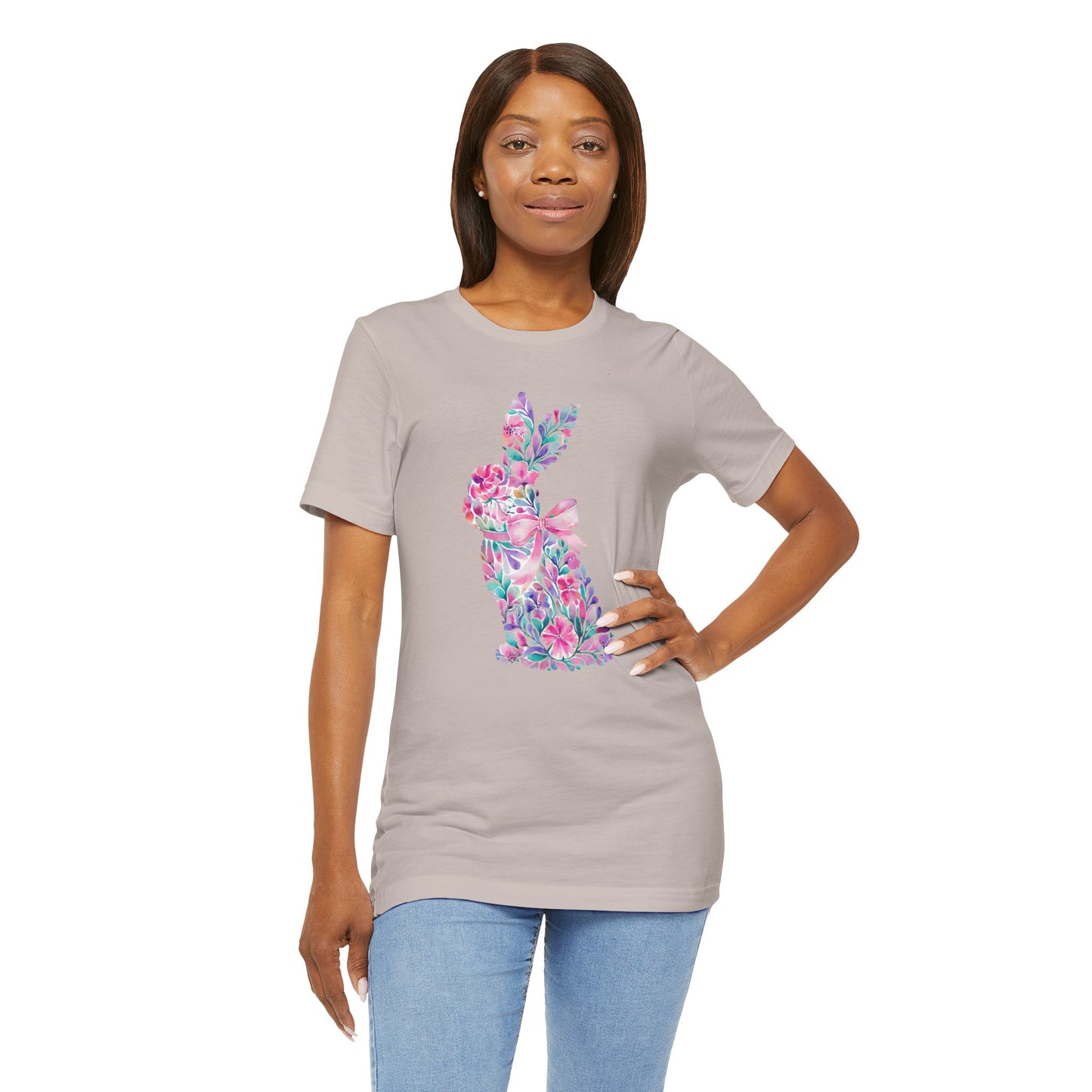 Watercolor Bunny T Shirt