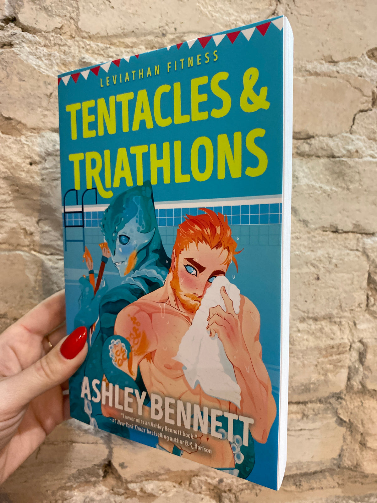 Tentacles & Triathlons by Ashley Bennett (Leviathan Fitness: Book 2)