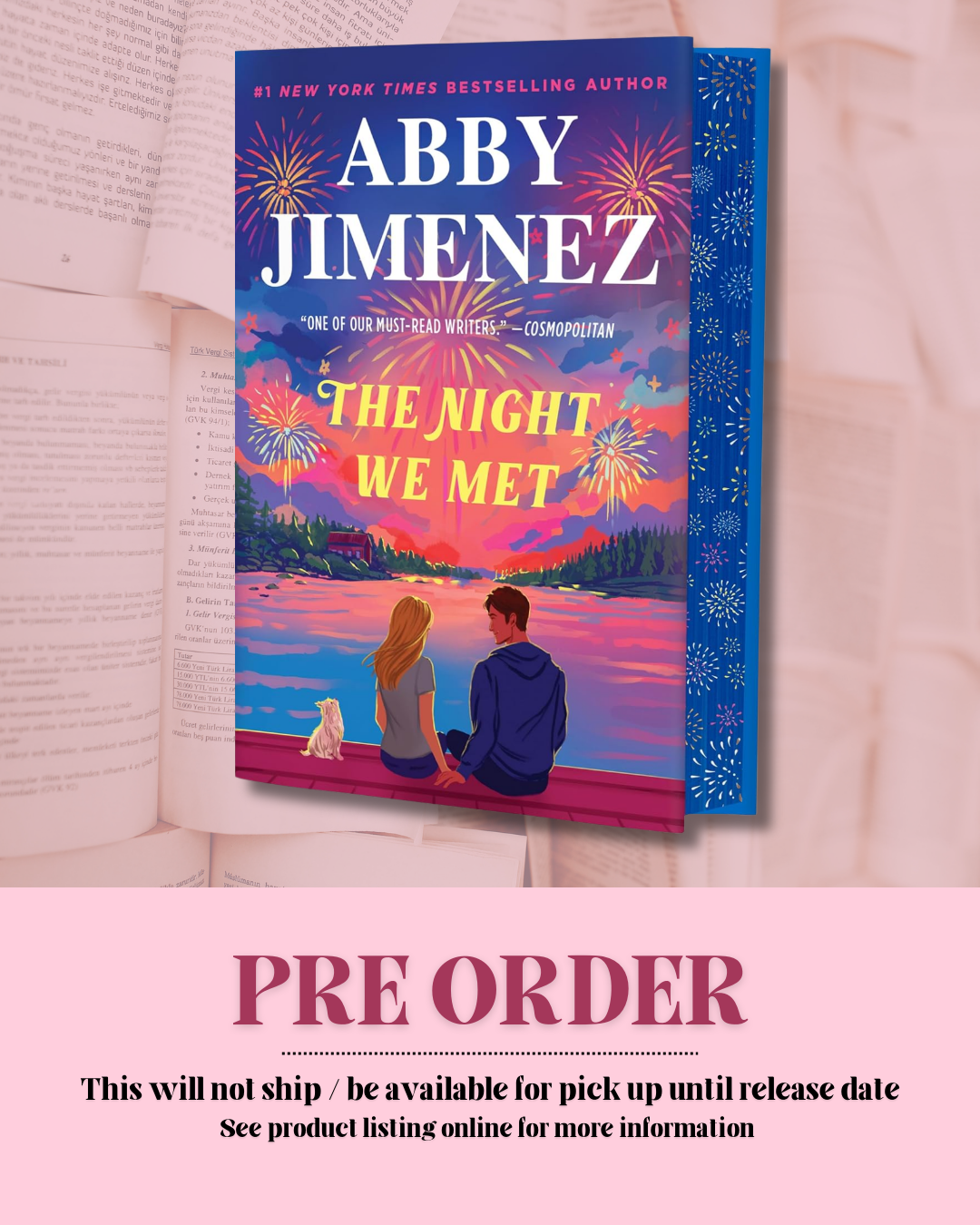 The Night We Met by Abby Jimenez (Book 2) *PREORDER*