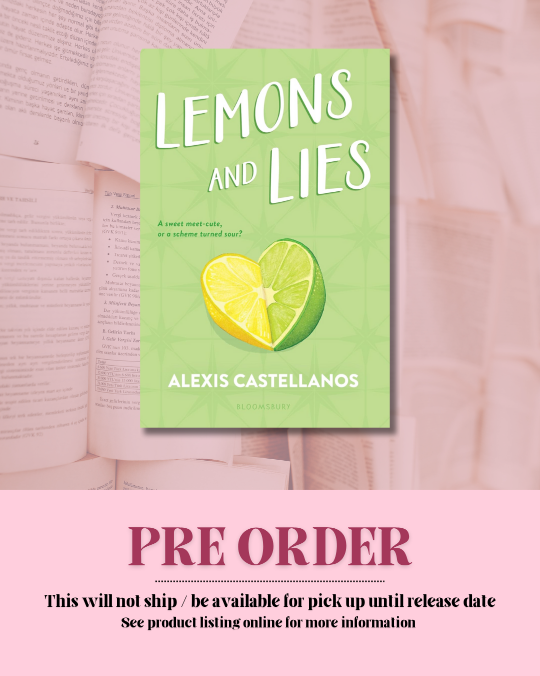 Lemons and Lies *PREORDER*