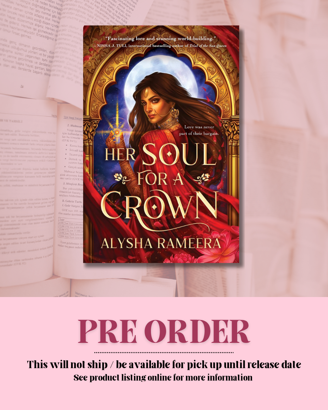 Her Soul for a Crown *PREORDER*