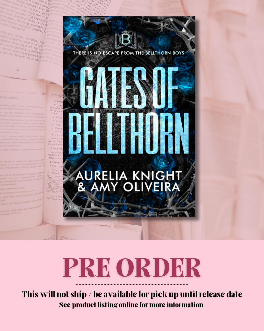 Gates of Bellthorn *PREORDER* SIGNED