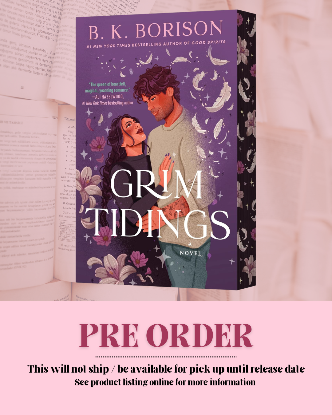 Grim Tidings by B.K. Borison (Book 2) *PREORDER*