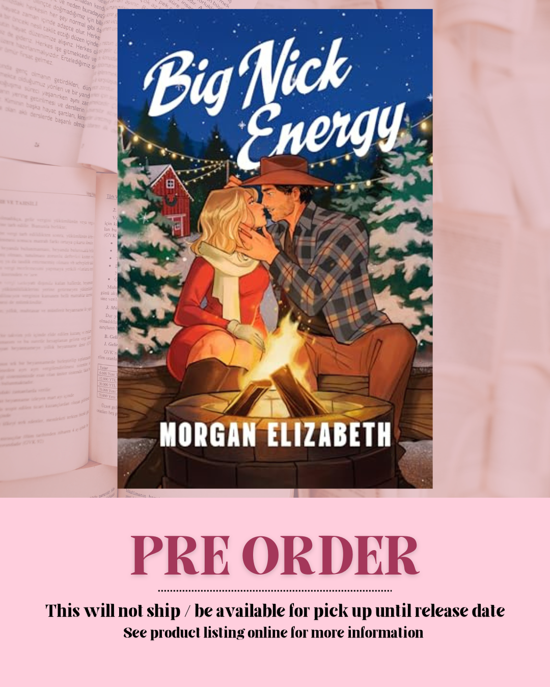 Big Nick Energy by Morgan Elizabeth (Seasons of Revenge: Book 1) *PREORDER*