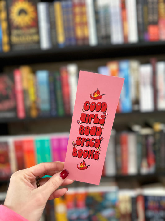 Good Girls Read Spicy Books Bookmarks