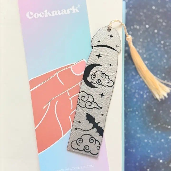 Dragon Rider Silver Cockmark Bookmark
