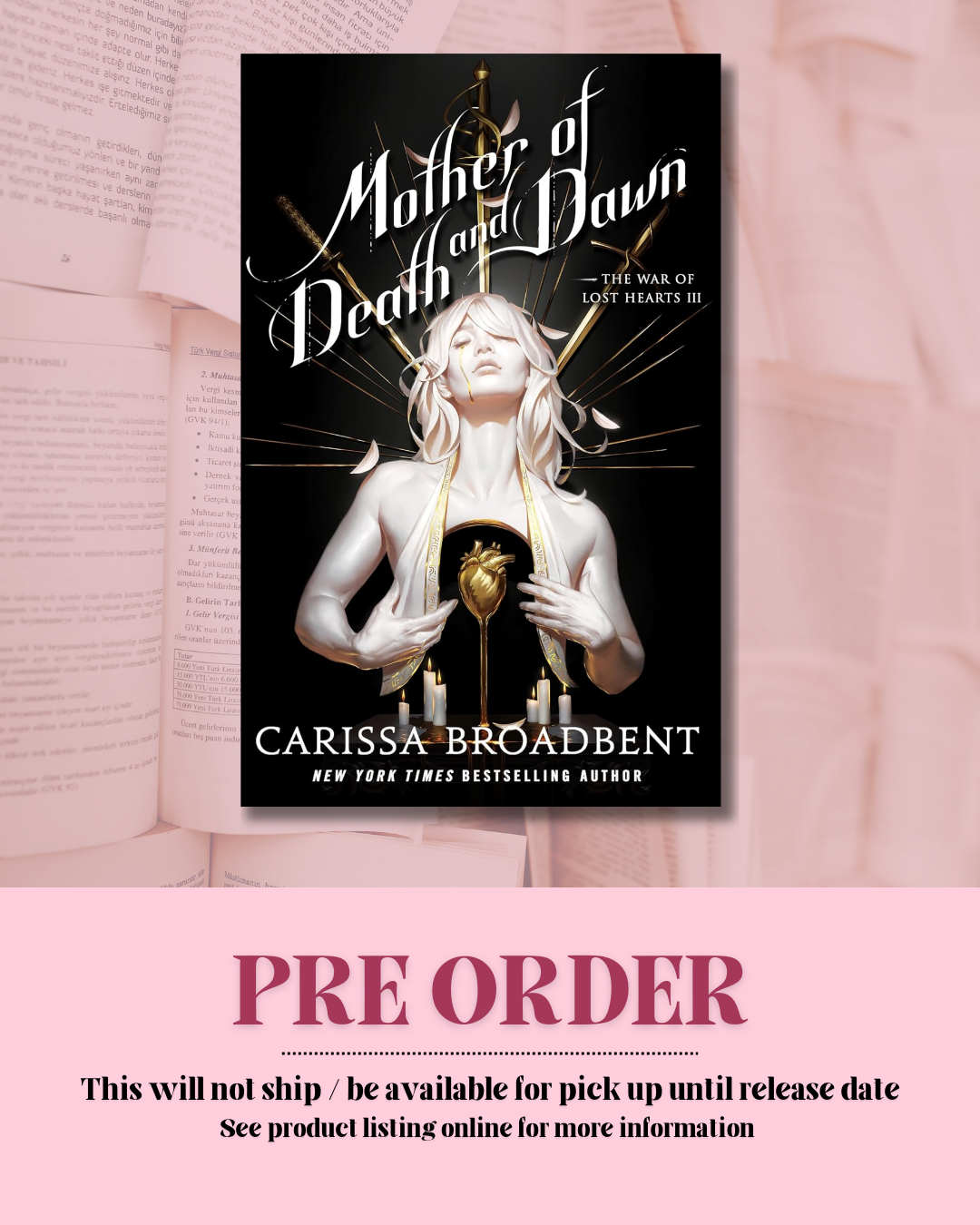 Mother of Death and Dawn - SIGNED *PREORDER*
