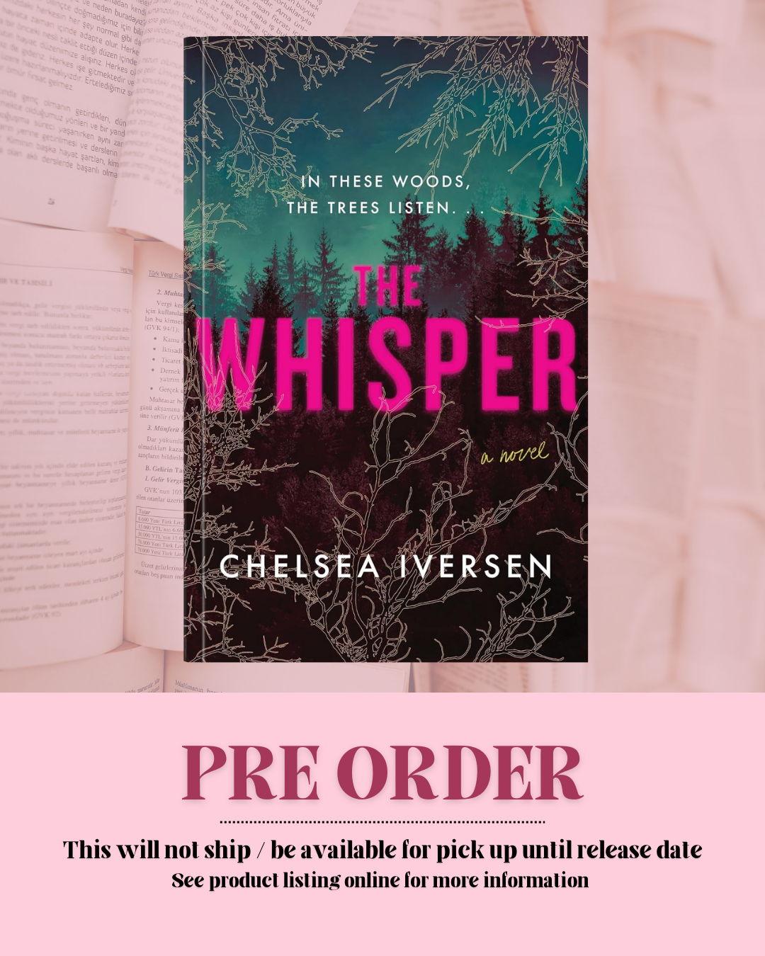 The Whisper by Chelsea Iversen *PREORDER*