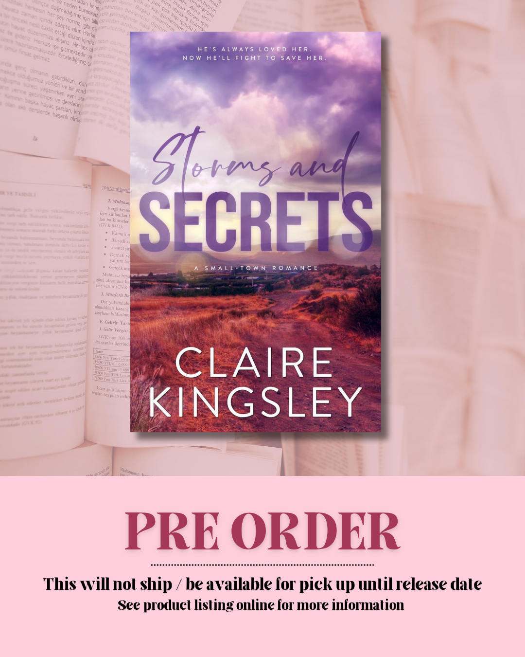 Storms and Secrets *PREORDER*