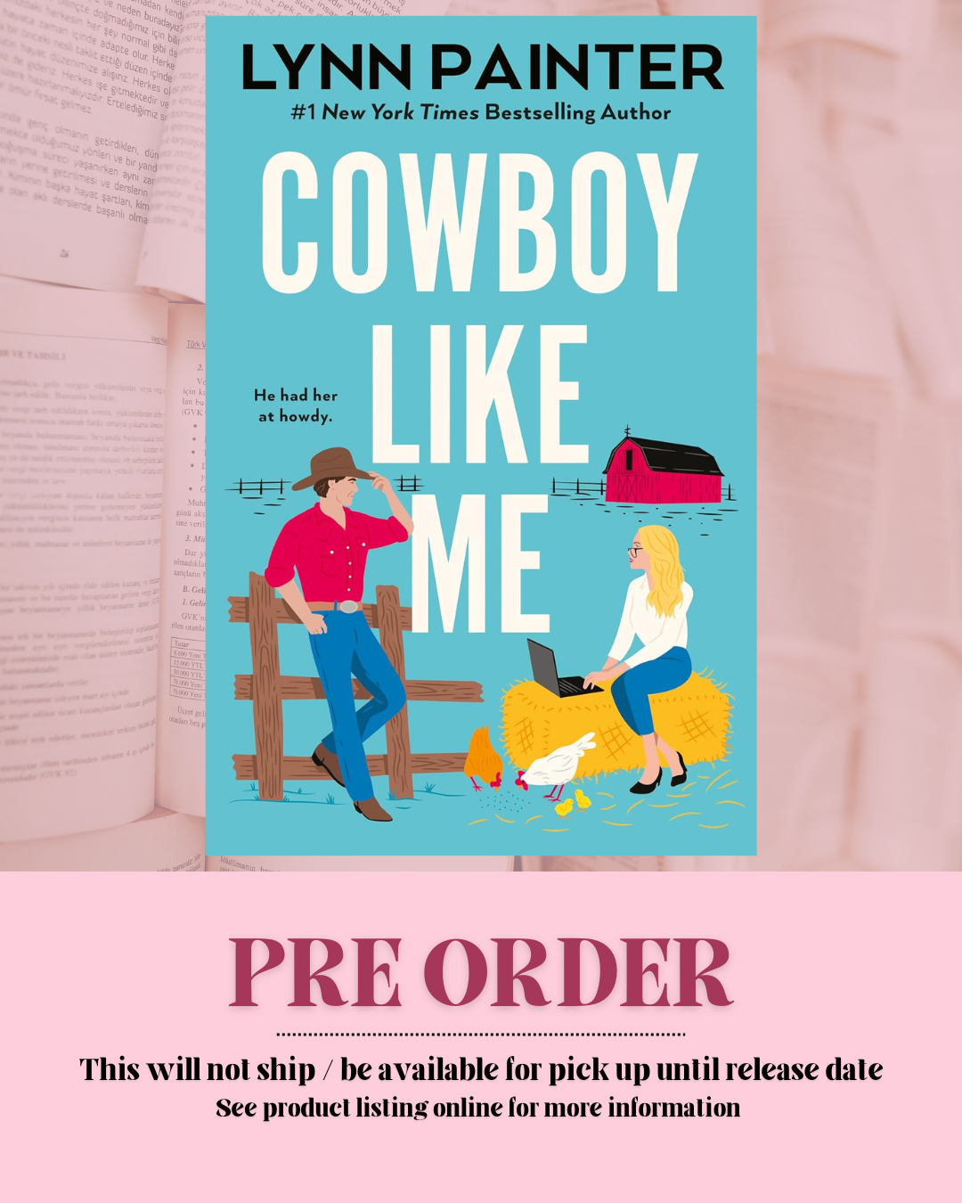 Cowboy Like Me by Lynn Painter *PREORDER*