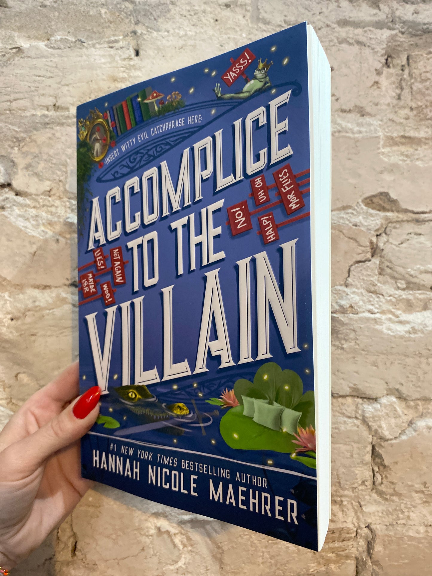 Accomplice to the Villain by Hannah Nicole Maehrer (Book 3)