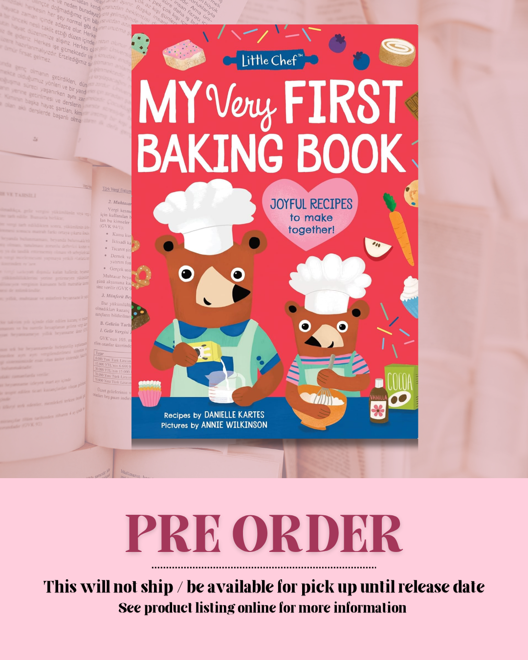 My Very First Baking Book *PREORDER*