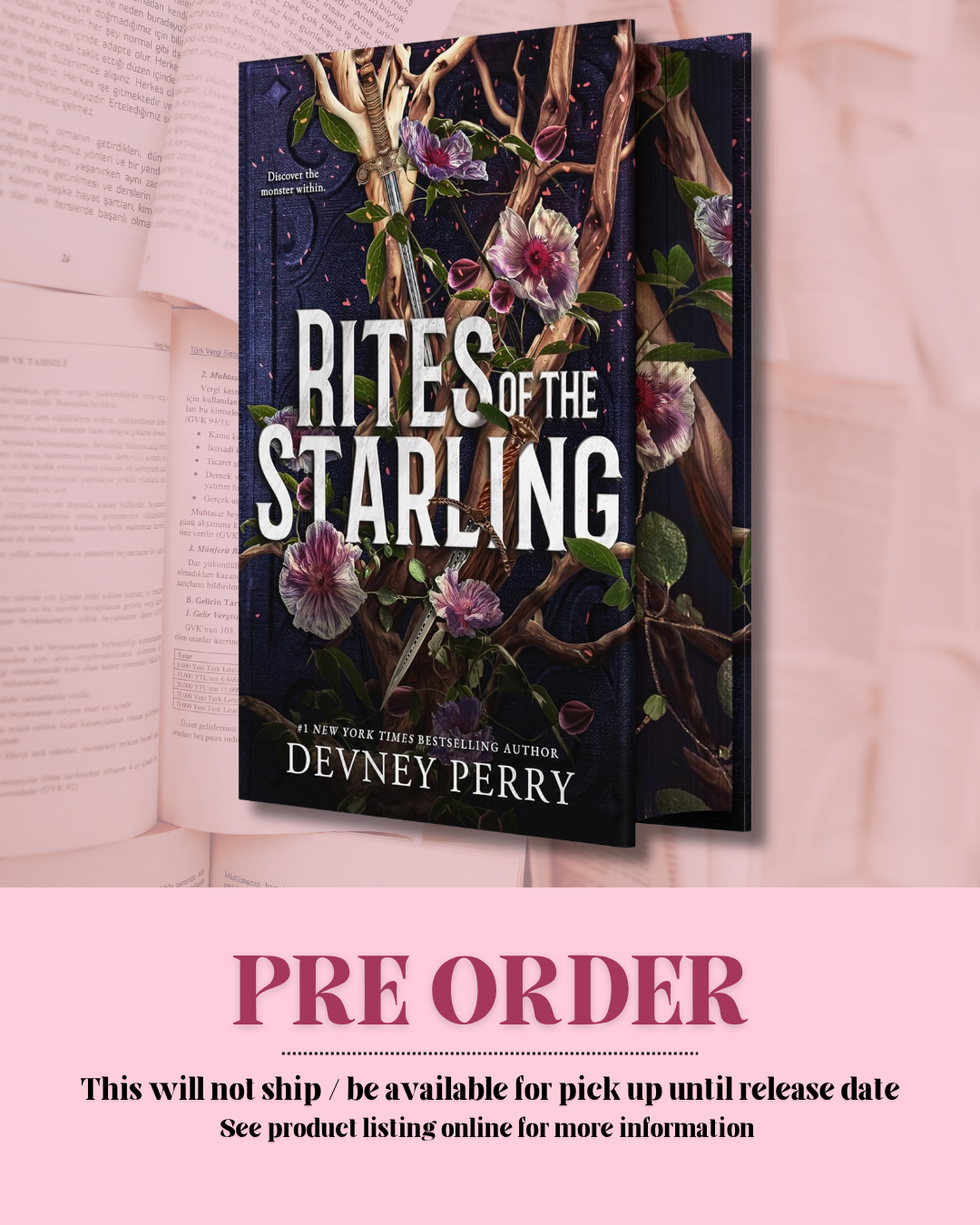 Rites of the Starling by Devney Perry *PREORDER*