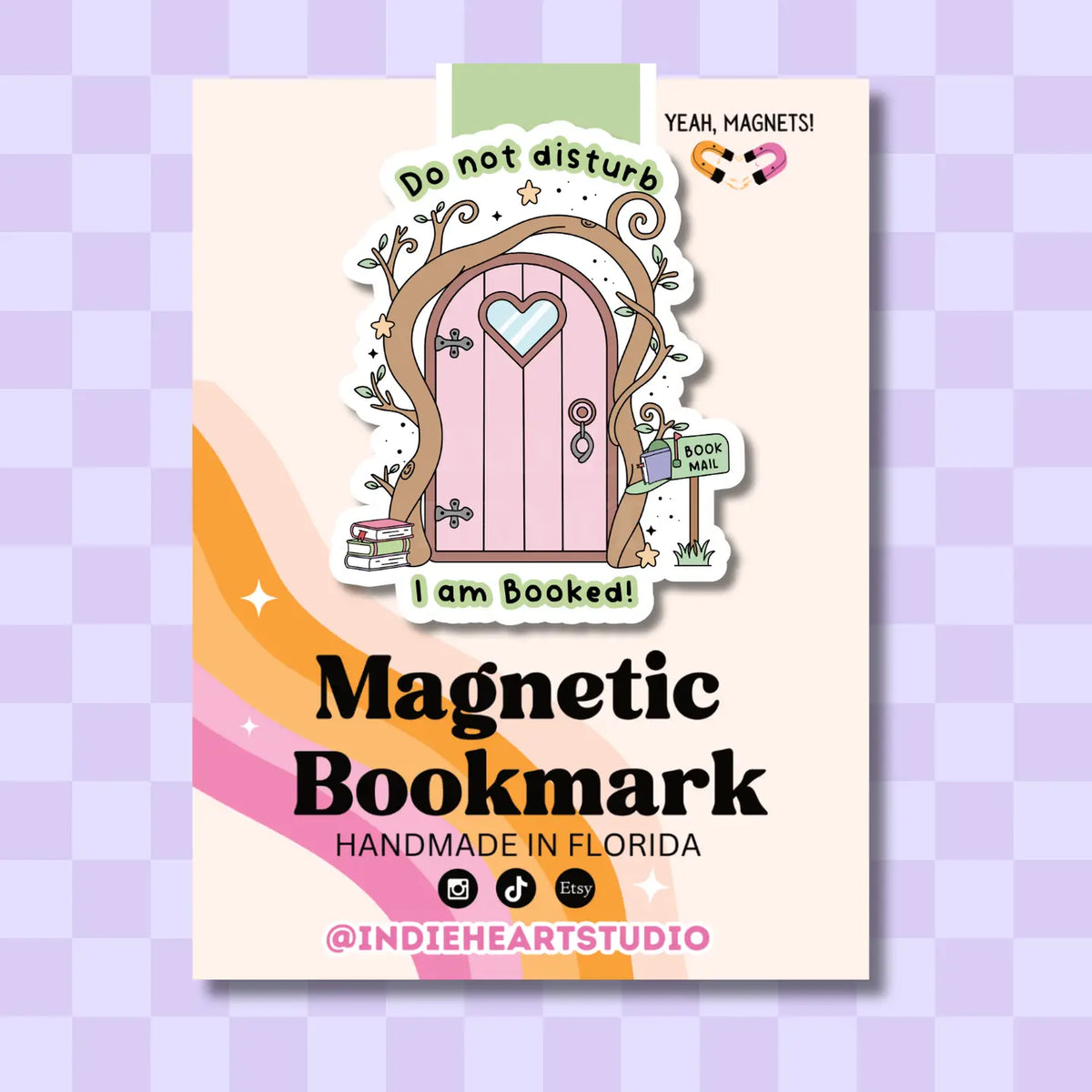 Do Not Disturb Fairy Door | Magnetic Bookmark