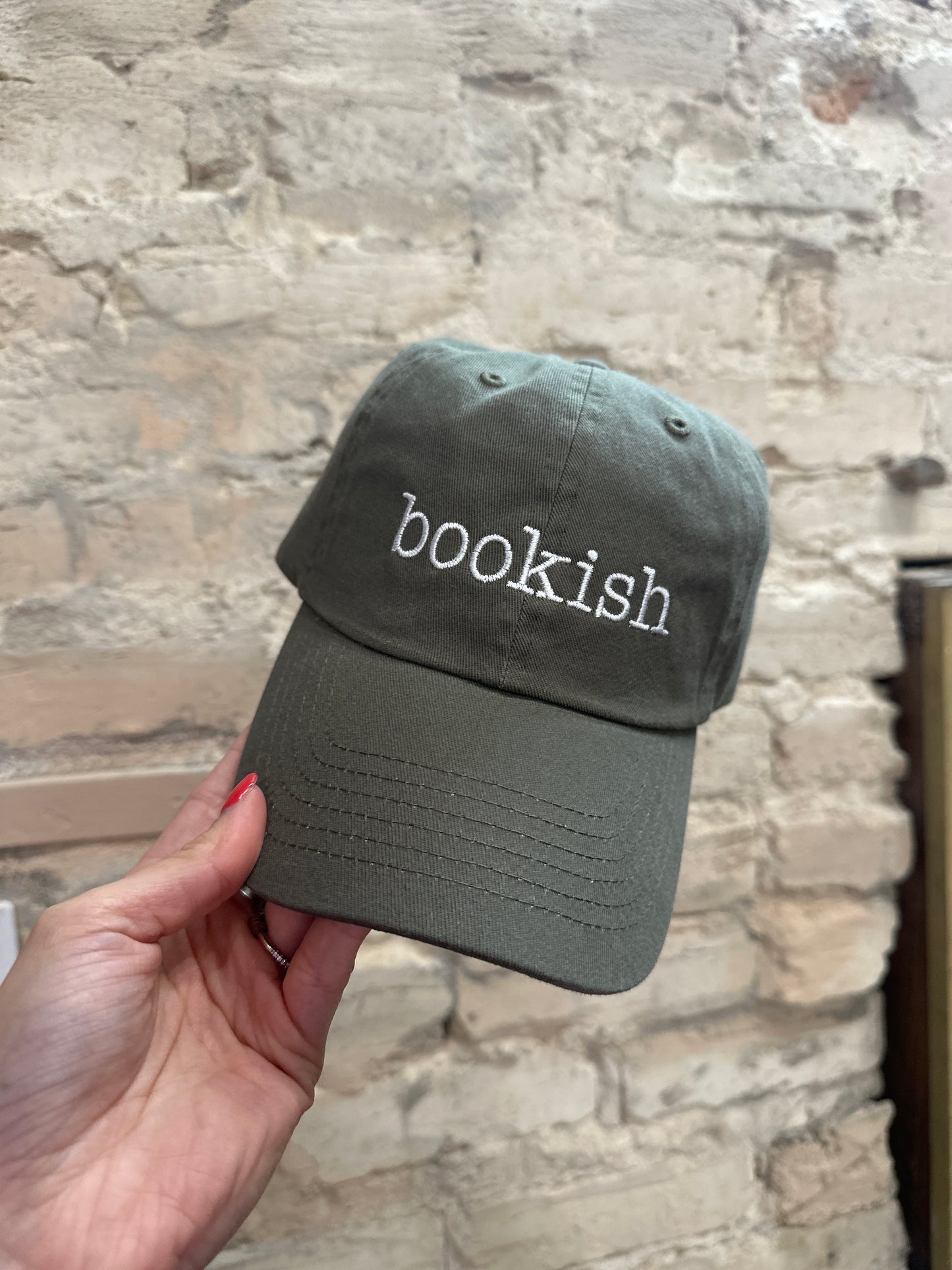 Bookish Hat Olive