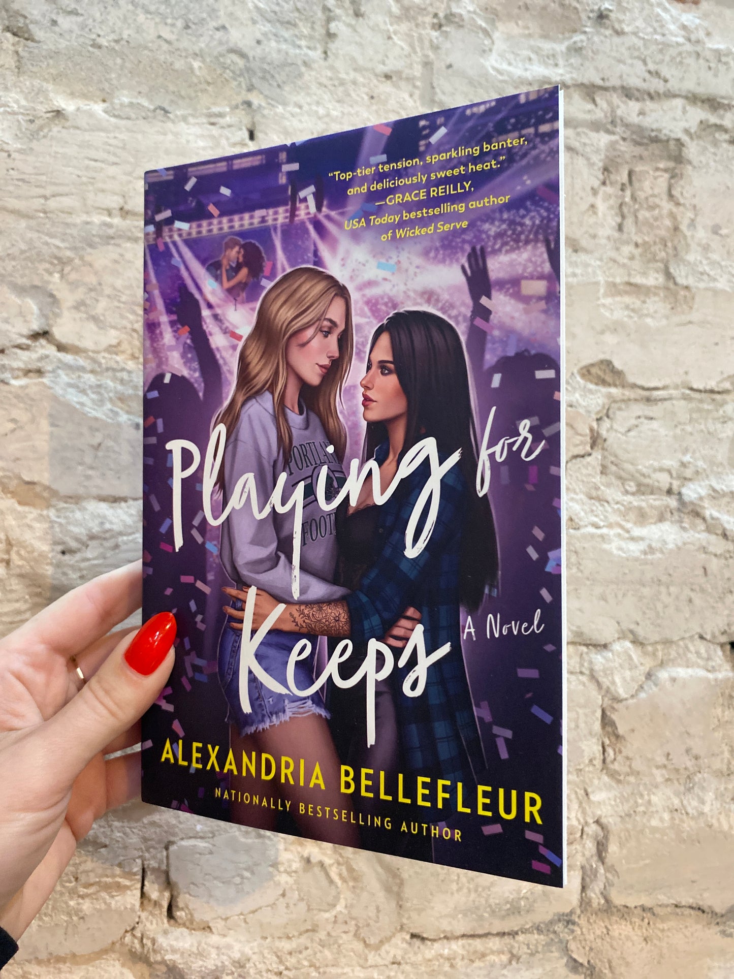 Playing for Keeps by Alexandria Bellefleur