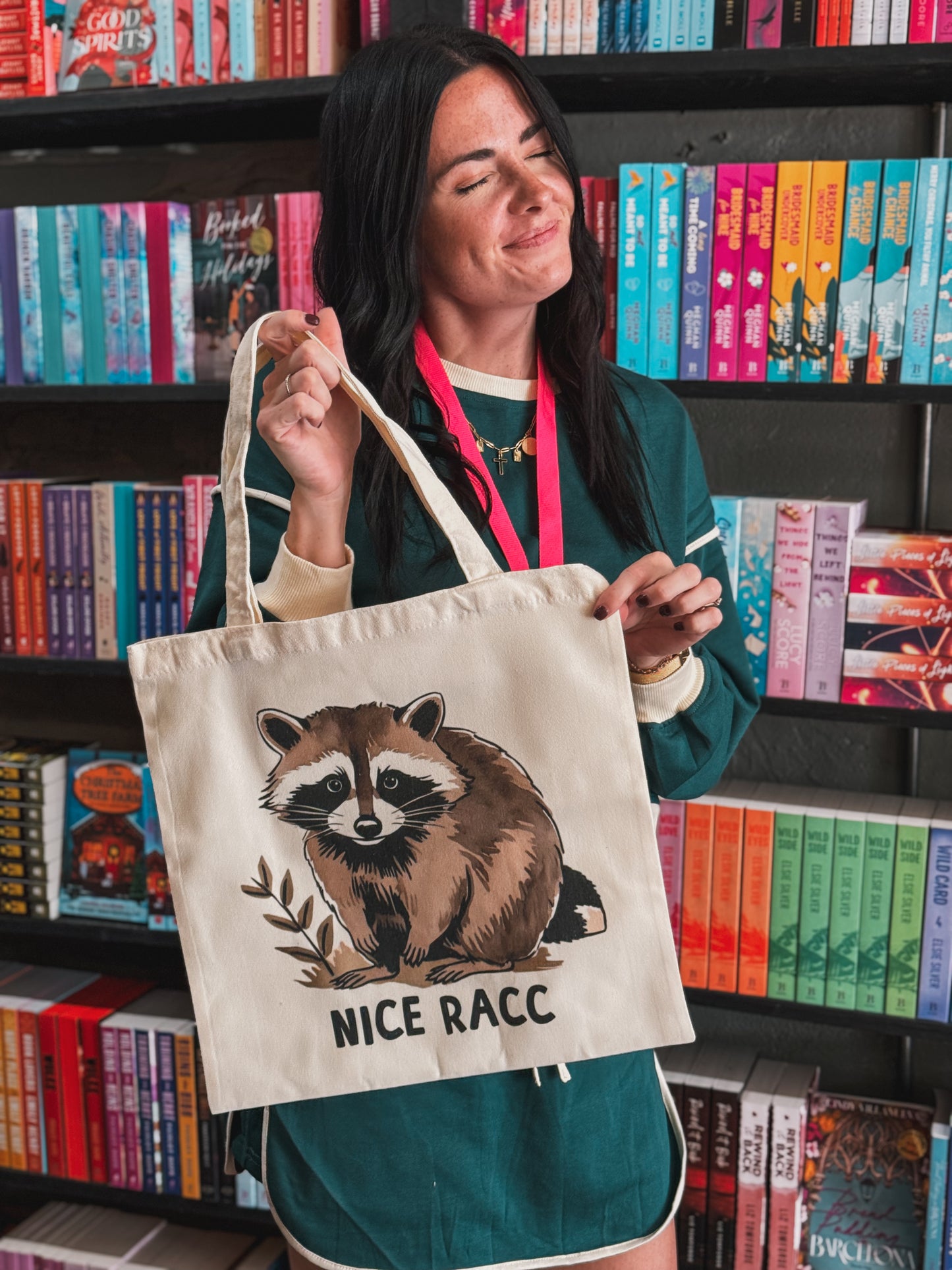 Nice Racc Tote Bag