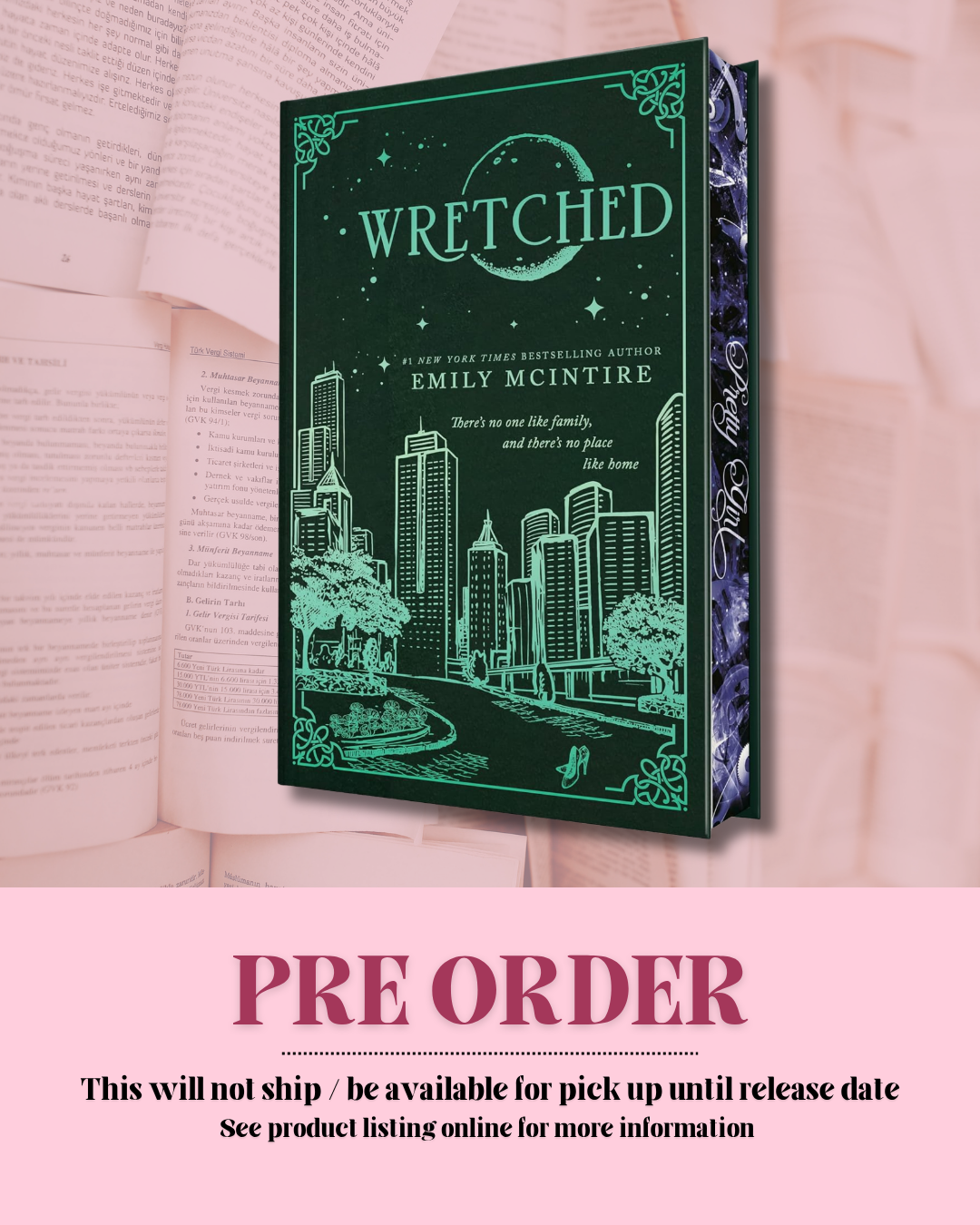 Wretched by Emily McIntire (Collector's Edition) (Book 3) *PREORDER*