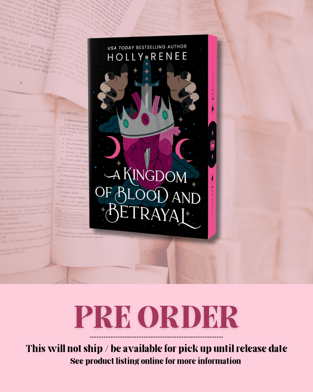 A Kingdom of Blood and Betrayal Deluxe Edition *PREORDER*